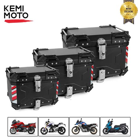 Caja De Aluminio CNC Para Casco De Motocicleta Herramientas De