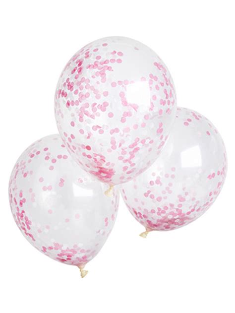 Confetti Balloons - Pink Confetti