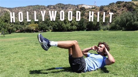 15 Minute Low Impact Hollywood Hiit The Body Coach Youtube