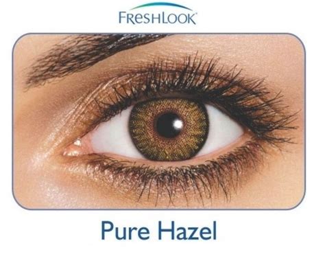 Freshlook Colorblends Pure Hazel In Affordable Opaque Colors With