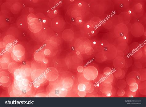 Abstract Red Background Bokeh Bokeh Background Stock Illustration