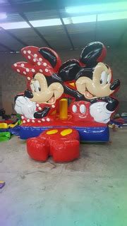 Brincolin Inflable De Mickey Mouse Juegos Inflables Brincolines En