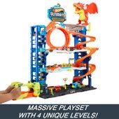 Hot Wheels City Bahn Ultimate Garage Mit Autos Smyths Toys Deutschland
