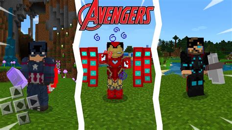 Saiu Addon Mod Incr Vel De Super Her Is Vingadores Para O Minecraft