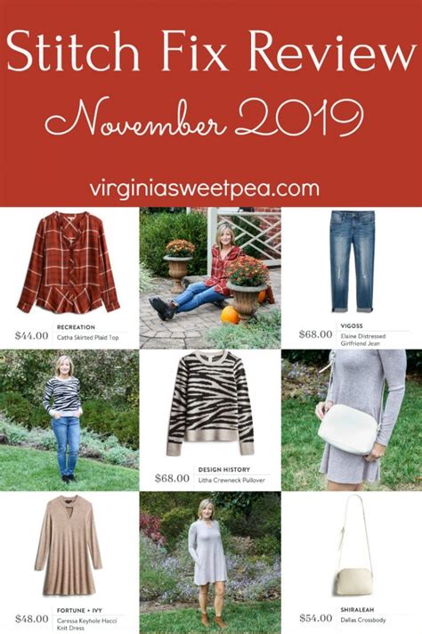 Stitch Fix Review For November 2019 Fix 75 Sweet Pea