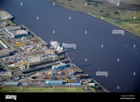 River Tees Aerial High Resolution Stock Photography And Images Alamy