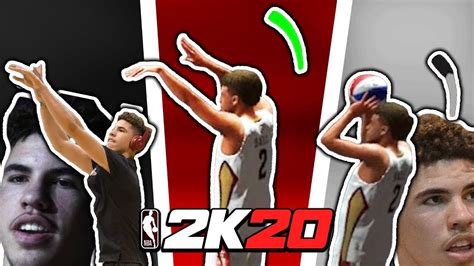 Using LAMELO BALL Jumpshot ONLY NBA 2K20 Park YouTube