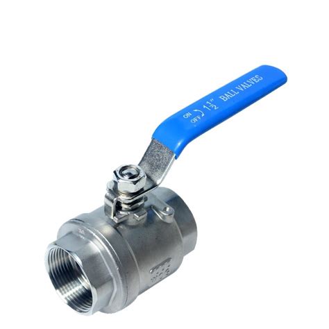 Female Male F M Threaded Screwed Lockable Ball Valve Stainless Steel