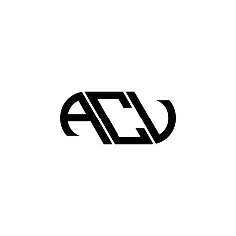 ACU letter logo design. ACU creative initials letter logo concept. ACU ...