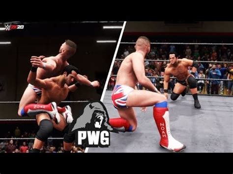 Wwe K Simulation Zack Sabre Jr Vs Roderick Strong Pwg Don T