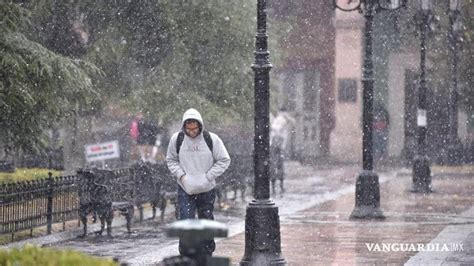 ¡ten Lista La Chamarra La Tarde Y Noche Del Domingo Entrará Frente Frío 8 Con Fuertes Lluvias