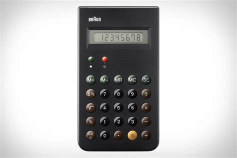 Braun ET66 Calculator | Uncrate