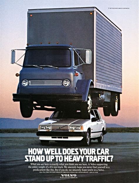 Vintage Ad 1988 Volvo 740 What You See Here Is Exactly What You