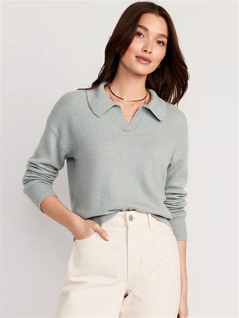 Cozy Collared Sweater For Women Old Navy