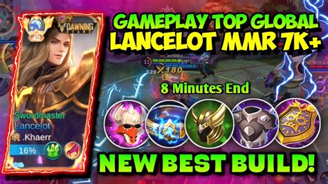 Gameplay Top Global Lancelot Minutes End New Best Build By Top