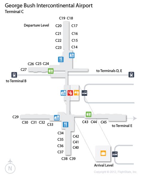 Bush International Airport Map – Zip Code Map