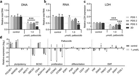 Treatment With Palbociclib Of Cells Cultured In Patient Derived