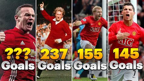 Manchester United All Time Top Goal Scorers Youtube