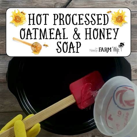 How To Make Oatmeal Honey Soap In Your Crock Pot Video Video