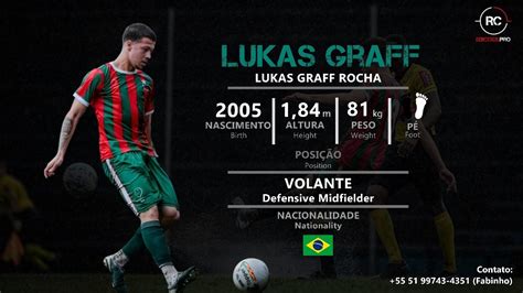 Lukas Graff Volante Defensive Midfielder 2005 2023 YouTube