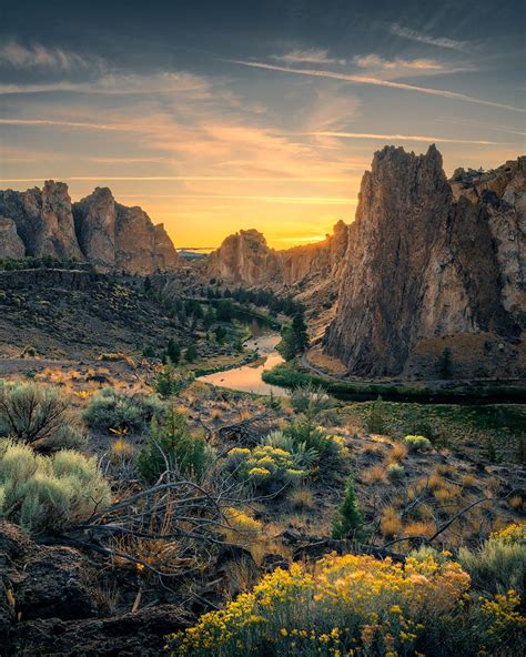 Smith Rock State Park Oregon Nature P Rn