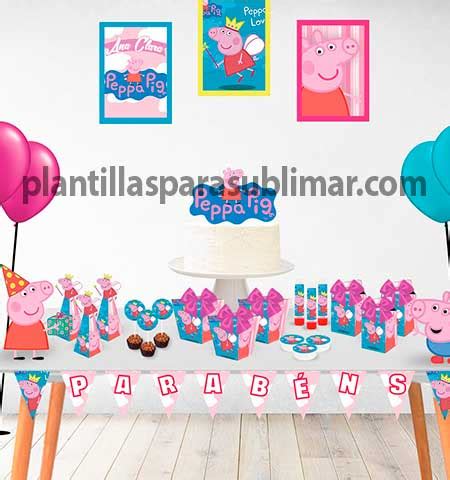 Total 174 images decoracion cumpleaños peppa pig Viaterra mx