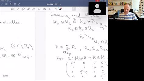 Quantum Groups And Quantum Information Theory Youtube