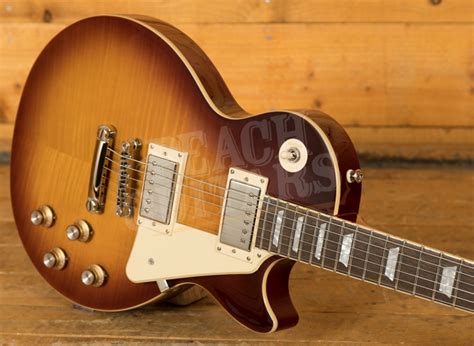 Epiphone Les Paul Standard S Iced Tea Peach Guitars