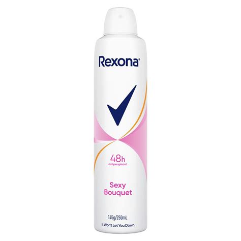 Buy Rexona Women Antiperspirant Aerosol Deodorant Sexy Bouquet 250ml Online At Chemist Warehouse®