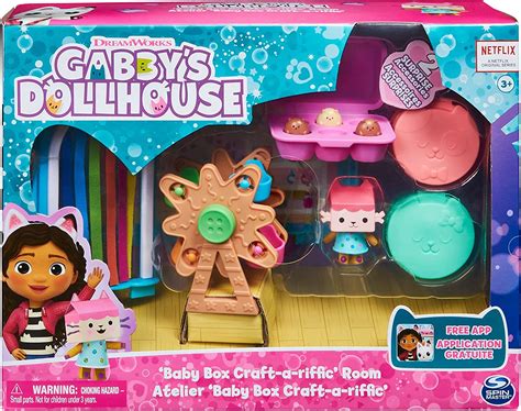 Gabby S Dollhouse Deluxe Room Playset Craft Room Images At Mighty Ape Nz