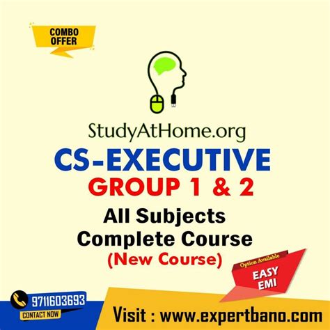 Cs Executive Group And All Subjects Combo By Study At Home New Course