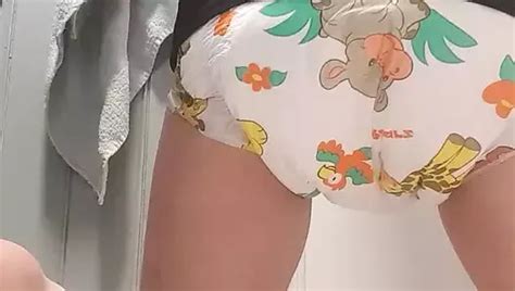 Big Dick Is Using My Already Wet Diaper As Urinal During Sex Abdl Dl