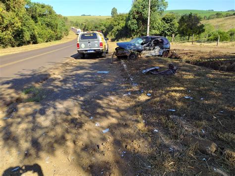 Olho Aberto Paran Homem Morre Em Grave Acidente Na Br Em Rio