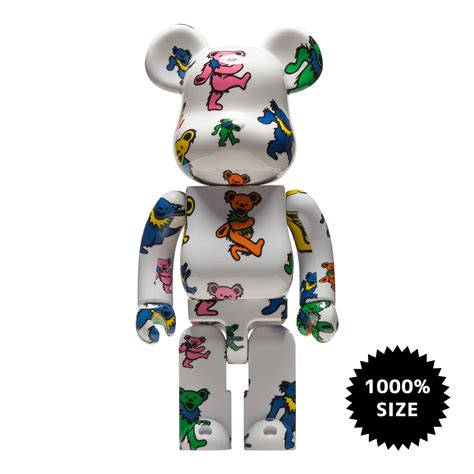 Medicom Toy Be Rbrick Grateful Dead Dancing Bear 1000 Toy Tokyo