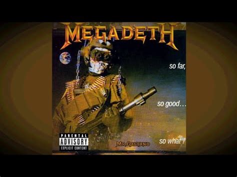 Megadeth Set The World Afire Mustaine Track Youtube