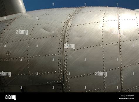 Detail of a Super Guppy engine cover. It was used by Airbus Industrie Stock Photo - Alamy