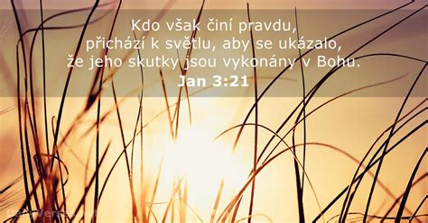 22 října 2023 Biblický verš dne Jan 3 21 DailyVerses net