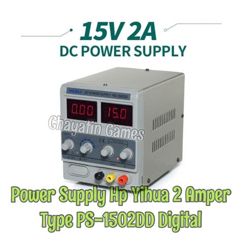 Jual Power Supply Hp Merk Yihua Type Ps Dd Amper Digital Shopee