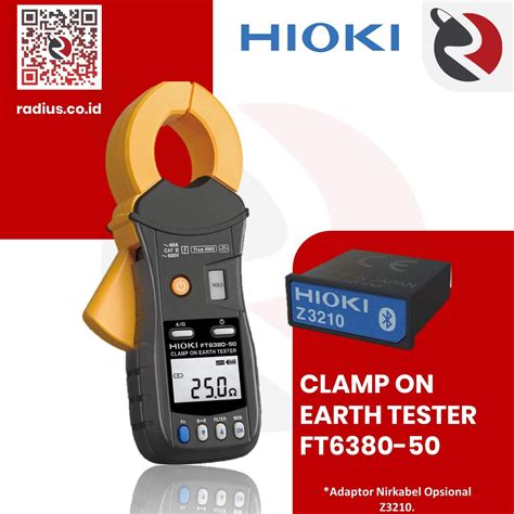 Hioki FT6380 50 Clamp On Earth Tester PT Radius Allkindo Electric