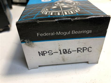 Federal Mogul Nps Rpc Bearing With Collar Nib Ebay