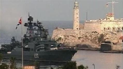 Russian Warships Arrive In Havana Bay