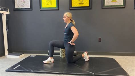 Half Kneeling Hip Flexor Stretch Youtube