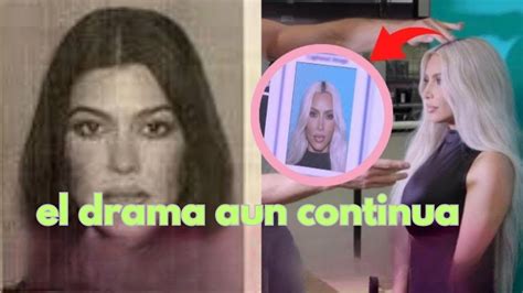 Kourtney No Oculta Su Deprecio Por Kim Se Ha Unido Al Hate Por La Foto