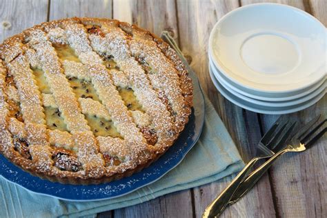 Crostata Con Ricotta E Gocce Di Cioccolato Le Ricette Di Teresa