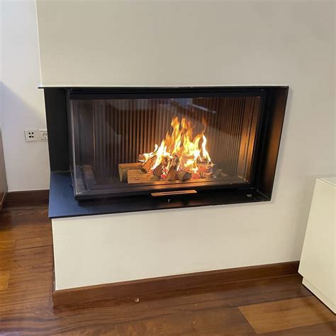 Lareira A Lenha Architectural 90x42 REGALFIRE S A De Canto