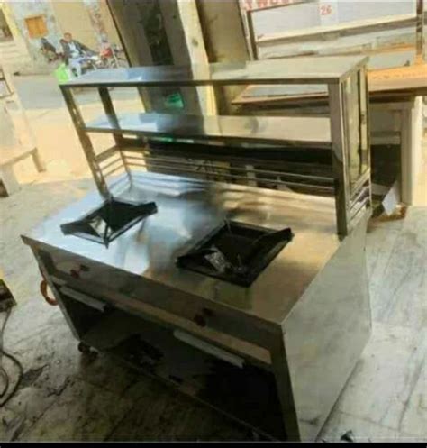 Metal Chole Bhature Counter For Street Food Stall At Best Price In