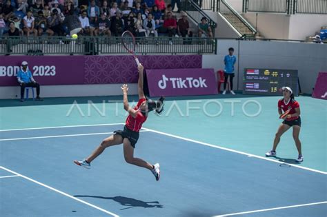 Tenis Ganda Putri Indonesia Raih Medali Perak SEA Games 2023 ANTARA Foto