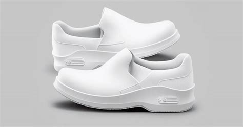 White Sneakers For Nursing