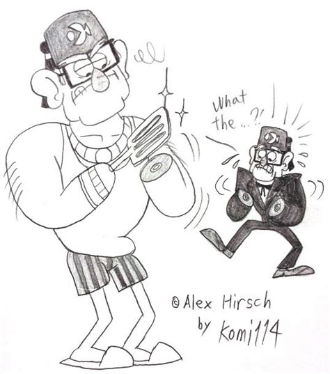 Stan Pines With No Hands By Komi114 On Deviantart