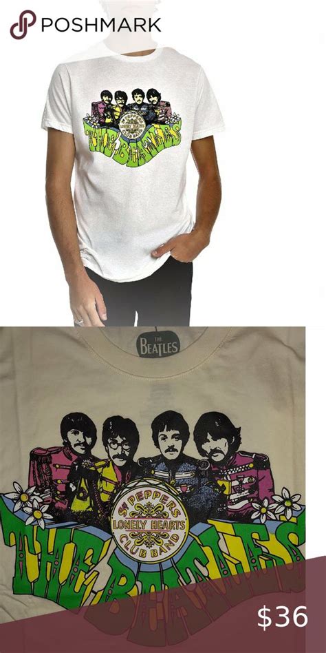 The Beatles Sgt Peppers Lonely Hearts Club Band Rock Official T Shirt S M Xl Nwt Sgt Peppers